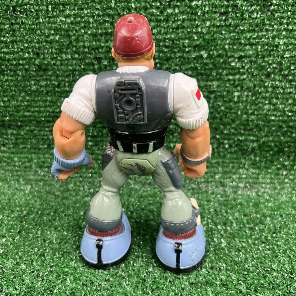 Mattel Fisher Price‎ Rescue Heroes BILL BARKER K9 Police 1999 Action Figure 6.5